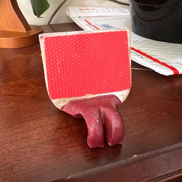 Kurt Adler 1989 Vintage Cast Iron Old World Santa Stocking Holder Hanger - Picture 8 of 12